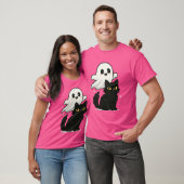 Vibes de chat gachées - T-shirt Éffrayant (Unisexe)