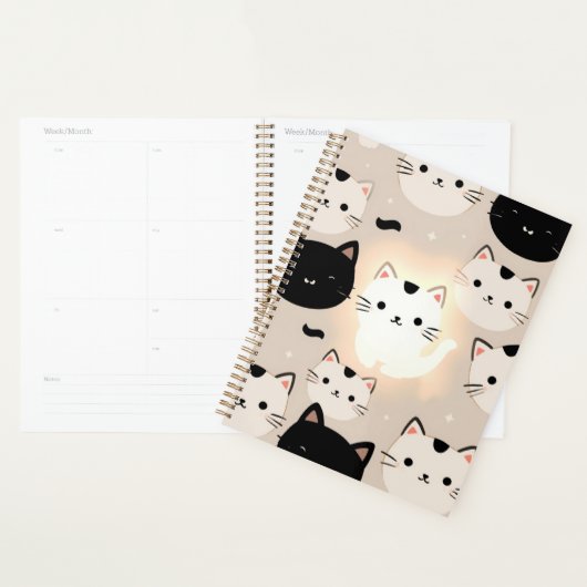 Vibes de chat mignonnes (Devant avec enveloppe)