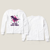 Vibes de Dino Rétro – T-Rex de Style 80s (Motif Recto et Verso)