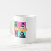 Vibes de maman des années 90 Iconique Café Mug (Devant gauche)