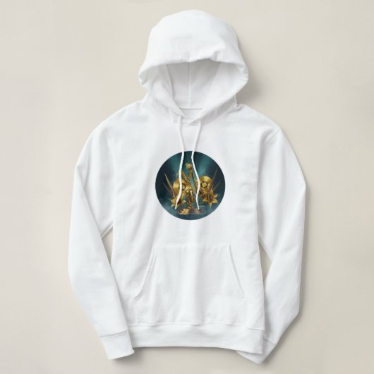 Vibes de musique Golden Mantis Sweat - shirt à cap (Design devant)