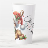 Vibes de Noël Latte Mug (Devant)