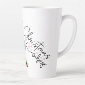 Vibes de Noël Latte Mug (Droite)