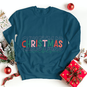 Vibes de Noël Sweatshirt Fêtes d'hiver