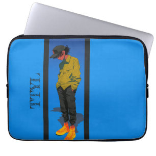 Vibes de repos, en Turquoise, sac électronique