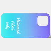Vibes de sirène uniquement coque iphone Coque-maté (Verso (horizontal))