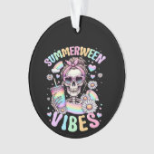 Vibes de Summerween Douce Fille Squelette Été Hall (devant)