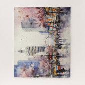 Vibes de Tokyo - Puzzle d'art Cityscape (Vertical)