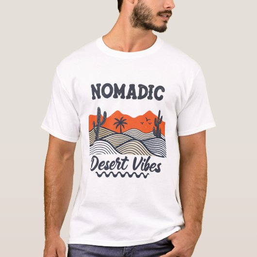 Vibes désertiques nomades - T-shirt unique (Devant)