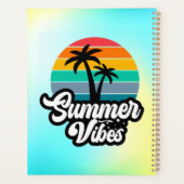Vibes d'été avec design de palmiers (Dos)