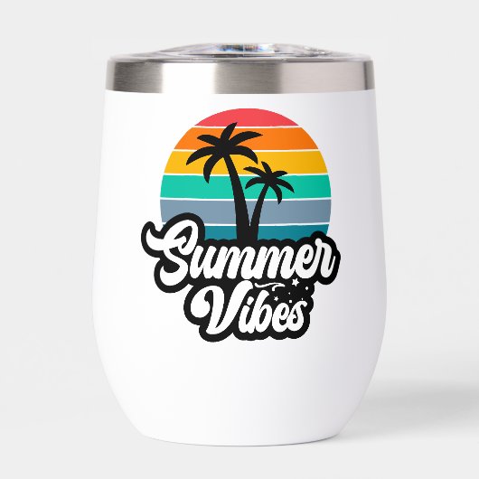 Vibes d'été avec design de palmiers (Avant)