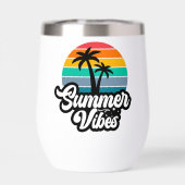 Vibes d'été avec design de palmiers (Arrière)