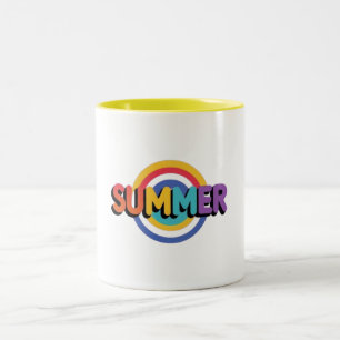 Vibes d'été colorées Mug