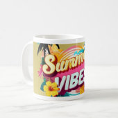 Vibes d'été de Mug (Devant gauche)