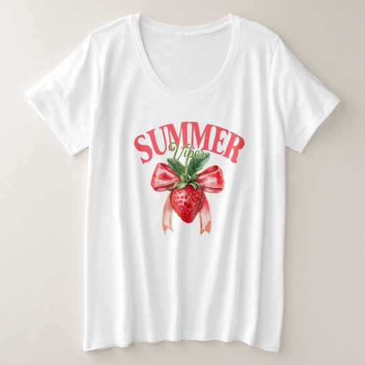Vibes d'été fraises (Design devant)