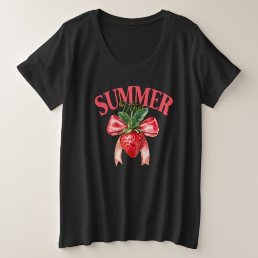 Vibes d'été fraises (Design devant)