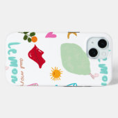 Vibes d'été iPhone / coque ipad (Verso (horizontal))