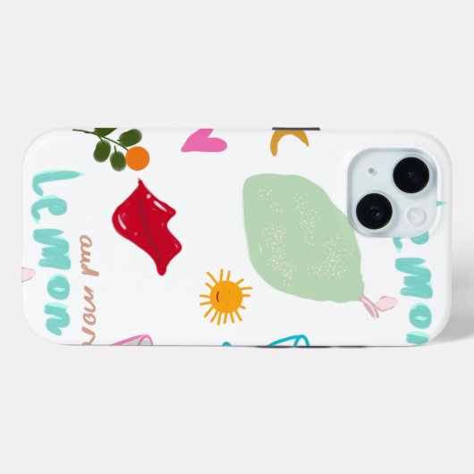 Vibes d'été iPhone / coque ipad (Verso (horizontal))