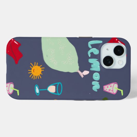 Vibes d'été iPhone / coque ipad (Verso (horizontal))