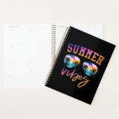 Vibes D'Été Lunettes De Soleil Avec Palm Tree Funn (Devant avec enveloppe)