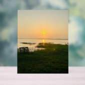 Vibes d'été | Ombre Beach Sun & Sand Monogram Fo (Neutre)