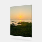 Vibes d'été | Ombre Beach Sun & Sand Monogram Fo (Angle)