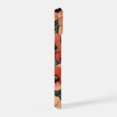 Vibes d'été Personnalisé Cute Floral Chat noir (Côté droit)