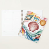 Vibes d'été Retro Beach Illustration (Devant avec enveloppe)