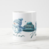 Vibes d'hiver Mug : Une Mug Confortable et Festive (Devant)