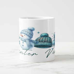 Vibes d'hiver Mug : Une Mug Confortable et Festive