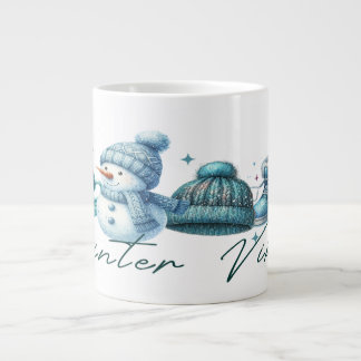 Vibes d'hiver Mug : Une Mug Confortable et Festive
