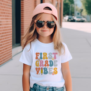 Vibes eerste klas terug naar school t-shirt