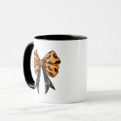 Vibes éffrayantes Bow Halloween Mugs (Devant gauche)