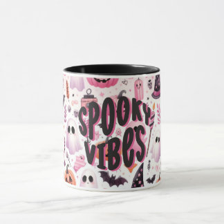 Vibes éffrayantes Halloween Mug