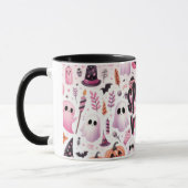 Vibes éffrayantes Halloween Mug (Gauche)