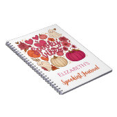 Vibes éffrayantes Journal d'Halloween personnalisé (Côté Droit)