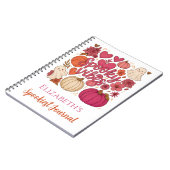 Vibes éffrayantes Journal d'Halloween personnalisé (Côté gauche)