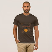 "Vibes Éffrayantes | T-shirt graphique Halloween" (Devant entier)