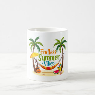 Vibes estivales sans fin Mug tropical