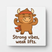 Vibes fortes, Ascenseurs faibles - Plaque de bulli (Devant)