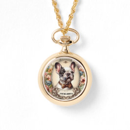  Vibes & Frenchie Stropdassen Horloge