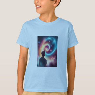 Vibes Galactiques T-shirt Design Artiste cosmique