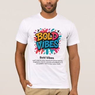 Vibes Gras - T-shirt style Graffiti Vibrant