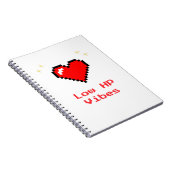 Vibes HP basse - Carnet de joueur de coeur Pixel (Côté Droit)
