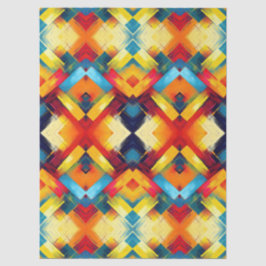  vibes in kleuren: stijlvolle geometrische vormen tissuepapier