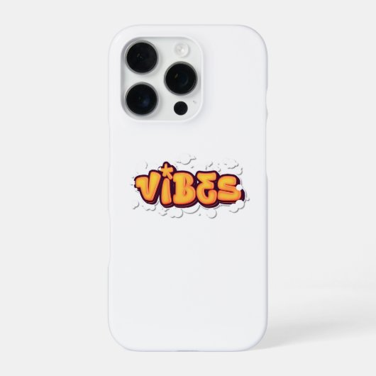 Vibes iPhone hoesje (Achterkant)