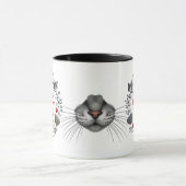 Vibes Meowgical - Vivre mieux Chat Combo Mug (11 (Centre)