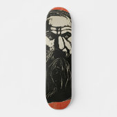 vibes: Munch's oude Man skateboard (Voorkant)