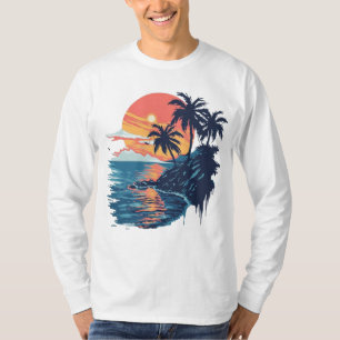 Vibes Nature Homme's Basic Long Sleeve T-shirt