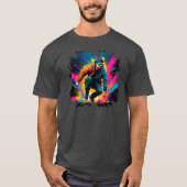 Vibes Noir : T-shirt d'élégance foncée (Devant)